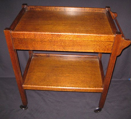 Silky Oak Tea Trolley   SOLD