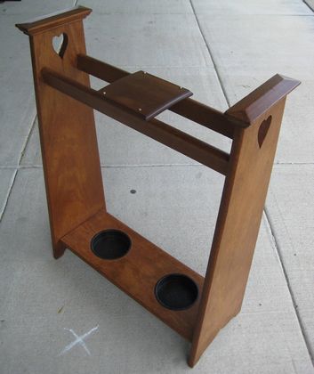 Silky Oak Umbrella Stand   SOLD